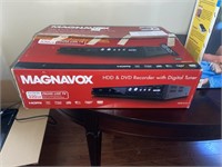 Magnaxox DVD & HDD Recorder w/ Digital Tuner
