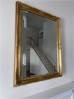 Vintage Large Gilded Wall Mirror