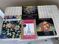 Collection of Adult Coloring Books