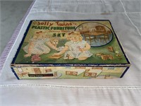 C. 1946, Jolly Twins Furniture Set
