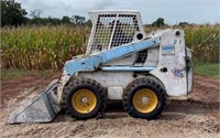 New Holland LS180 Skid Steer w/Cab (2,422hrs)