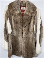 Fur Couture Rabbit Fur Coat
