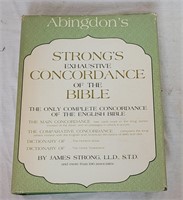 Strongs Exhaustive Concordance Book