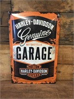 Harley-Davidson Garage Tin Sign Reproduction