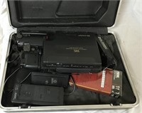 Sharp VHS Camcorder w/ Hard Case