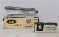 Vintage Stapler in Org. Box w/ staplers