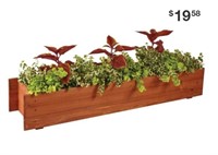 *Unbranded 36 in. x 6 in. Wood Window Box Planter
