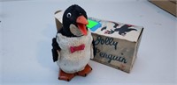 Vintage tin toy jolly penguin japan modern toys