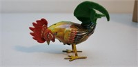 WindUp Rooster Toy with KEY EXCELLENT CONDITION