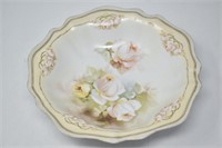 R. S. Prussia Germany Painted Serving Bowl