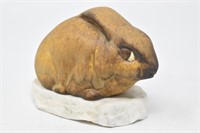 Mid Century MAIGO DAGA Ceramic Rabbit Sculpture