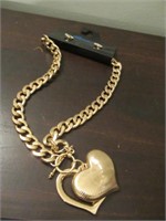 Heart Necklace & Earings