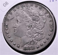 1879 MORGAN DOLLAR  XF