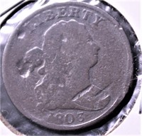 1803 HALF CENT  G