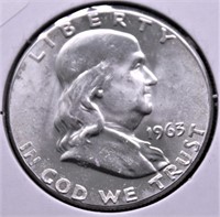 1963 FRANKLIN HALF DOLLAR  CH BU