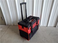 Wide Mouth Rolling Tool Bag