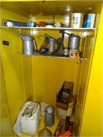 CONTENTS OF CABINET