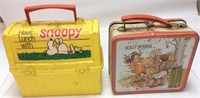 (2) SNOOPY LUNCHBOX & HOLLY HOBBIE LUNCHBOX, NO