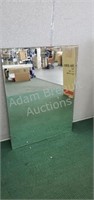 Vintage rectangle wall mirror, 30 x 40