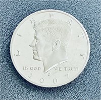 2007-S CHOICE PROOF Kennedy Half Dollar
