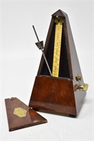 Antique Wooden Metronome DX Maelzel Paris, France