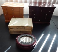 Bargain Lot Jewelry Boxes with contents