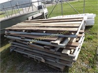 4 Large Pipe and Plank Pallets