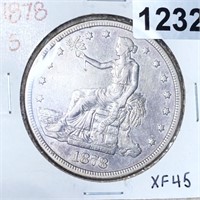 1878-S Silver Trade Dollar LIGHT CIRC