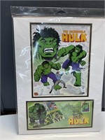 2007 The Incredible Hulk First Day Stamp Issue