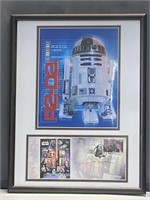 2007 R2-D2 Star Wars First Day of Issue Stamp in