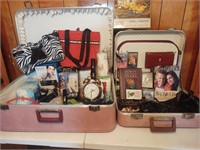 Vintage Home Interior Luggage and contents
