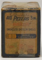 Collectors Box Of Peter's .410 Ga Shotshells