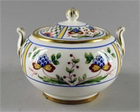 Tiffany Private Stock Hand Painted Sugar Bowl