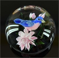 Ayotte 1989  Blue Bird Paperweight