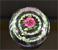 1980 John Deacons Floral Paperweight