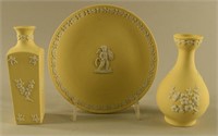 Wedgwood Yellow Jasperware Decorative Items