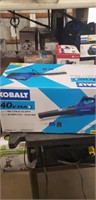 Kobalt 40 max cordless blower kit with charger