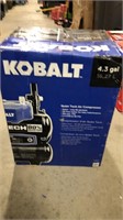Kobalt 150 psi portable air compressor.
