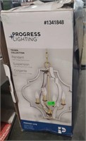Progress lighting pendant with vintage gold