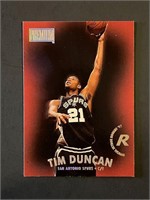 1997 Skybox Premium #112 Tim Duncan RC NM-MT