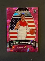 2020 Prizm Draft Global Lamelo Ball Pink Cracked