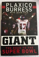 Plaxico Buress, “Giant” Road to Super Bowl book