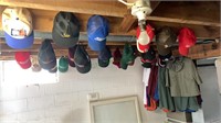 Collection of men’s ball caps,