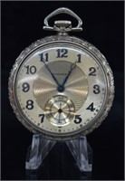 1917 Hampden Nathan Hale Movement Pocket Watch