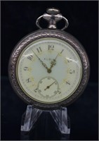 Sterling Silver 1904 Elgin Pocket Watch