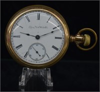 1889 Elgin 11 Jewel Observation-Back Pocket Watch