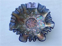 Carnival Glass Holly Bowl