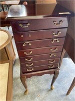 41" Tall Jewelry Chest