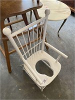 Victorian Potty Chair