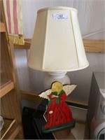 Pr of Lamps & Christmas Angel